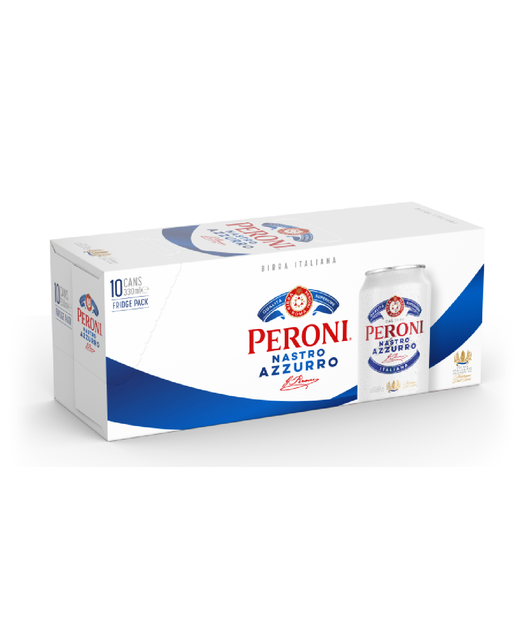 Peroni Nastro Azzurro 10pk cans