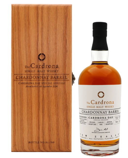 The Cardrona Single Malt Whisky Chardonnay Cask 700ml