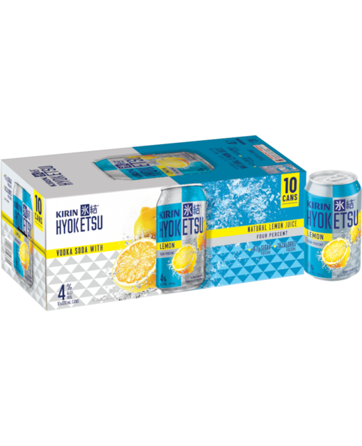 Kirin Hyoketsu Lemon 4% 10pk cans