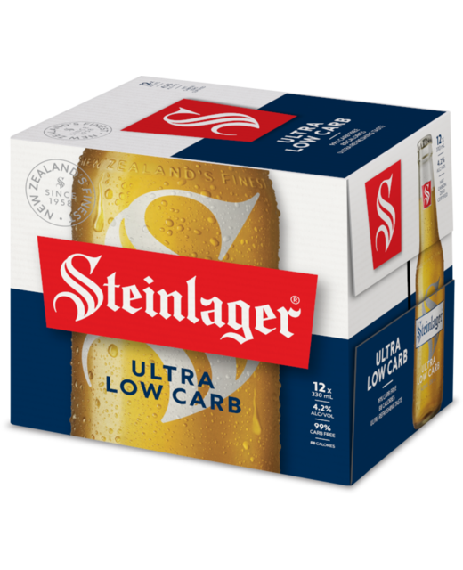 Steinlager Ultra Low Carb 12pk BTL