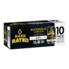 Hard Rated Alcoholic Lemon 330ml 10pk cans
