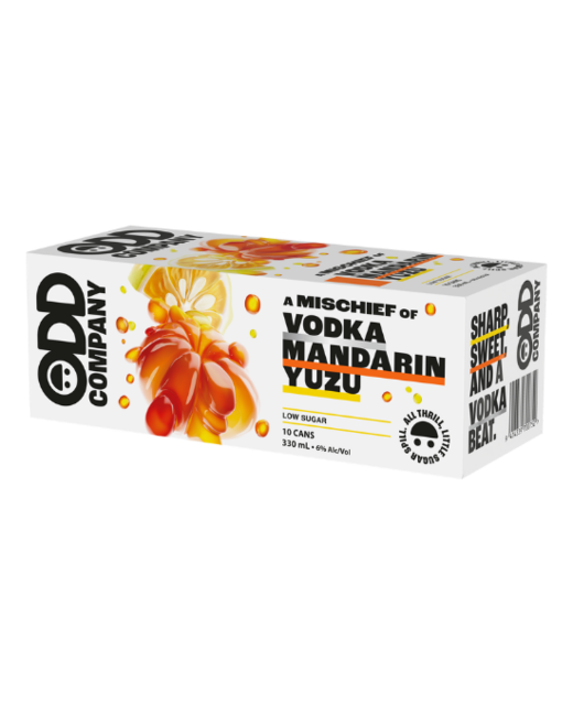 Odd Company Vodka Mandarin Yuzu 10pk cans