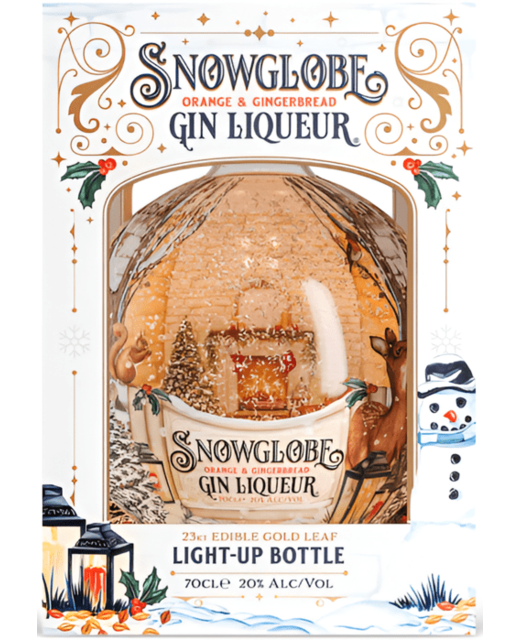 Snowglobe Gin Liqueur Orange & Gingerbread 700ml