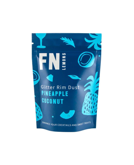 FN Lemons Glitter Rim Dust Pineapple Coconut 75g