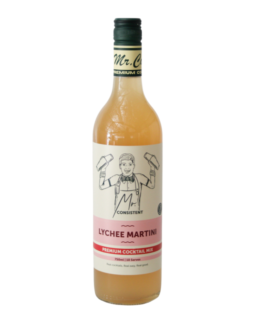 Mr. Consistent Lychee Martini Cocktail Mixer 750ml