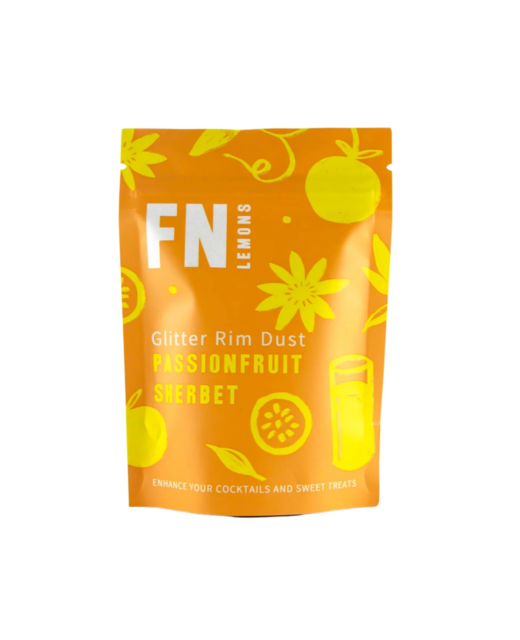 FN Lemons Glitter Rim Dust Passionfruit Sherbert 75g