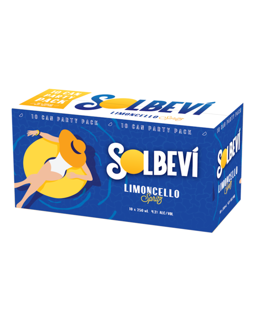 Solbevi Limoncello Spritz 250ml 10pk cans