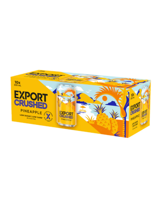 Export Crushed Pineapple 10pk cans