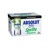 Absolut & Sprite Zero 250ml 12pk