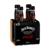 Jack Daniel's & Coca-Cola 4pk BTL