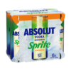 Absolut & Sprite Pineapple 250ml 6pk cans