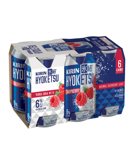 Kirin Hyoketsu Raspberry 6pk cans