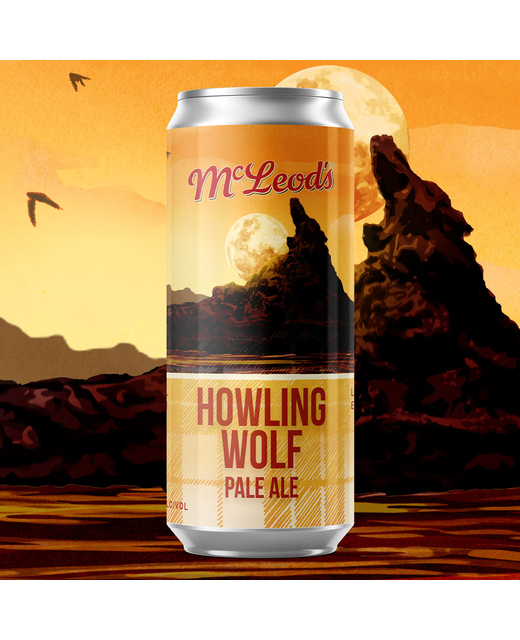 McLeods Howling Wolf Pale Ale 440ml