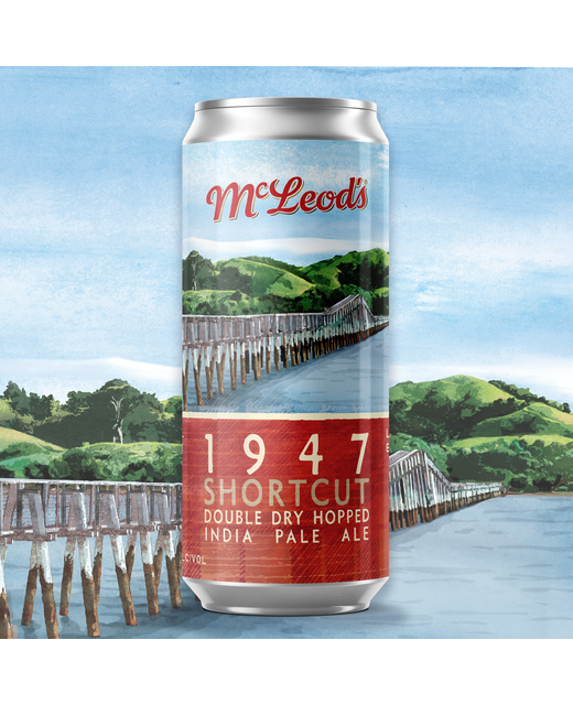 Mcleods 1947 Shortcut Double Dry Hopped IPA 440ml