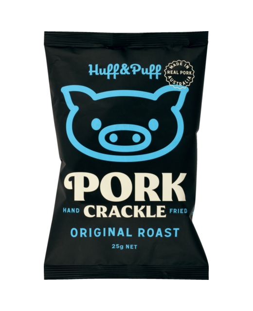 Huff & Puff Original Roast Pork Crackle 25g