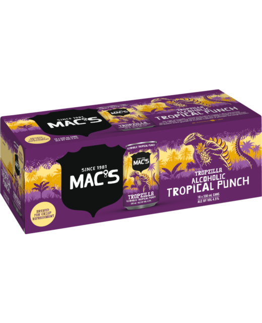 Mac's Brewed Tropzilla Punch 10pk