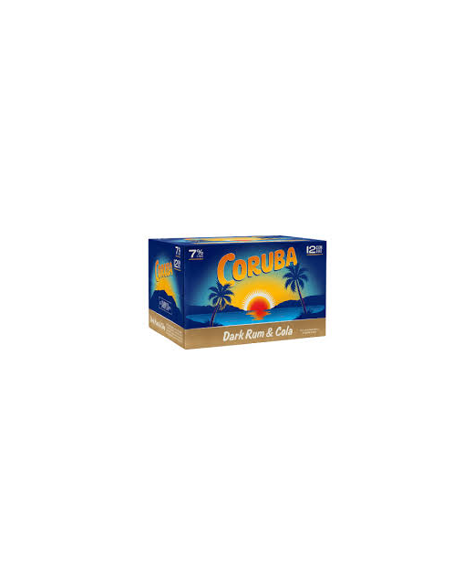 Coruba & Cola 7% 12pk cans