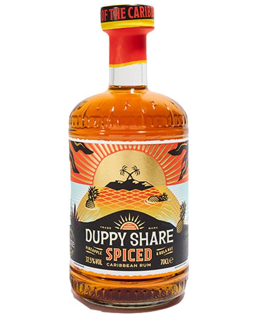 The Duppy Share Spiced Caribbean Rum 700ml