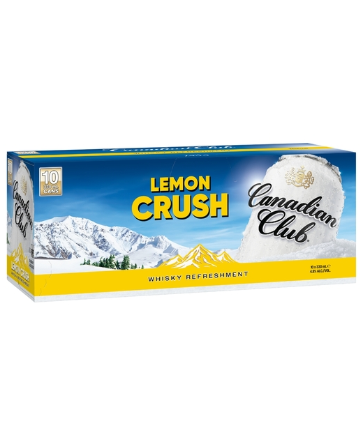 Canadian Club Lemon Crush 4.8% 330ml Can