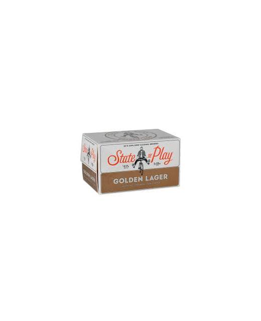 State of Play Golden Lager 330ml 6pk