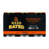 Hard Rated Alcoholic Orange 330ml 6pk cans
