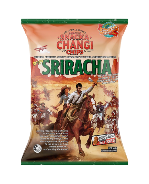 Snackachangi Spicy Sriracha 140g