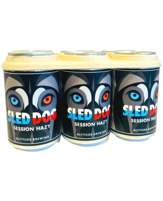 Altitude Brewing Sled Dog Session Hazy 330ml 6pk cans