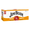 Jim Beam & Ginger Beer 10pk cans