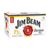 Jim Beam Gold & Zero Sugar Cola 7% 330ml 6pk cans