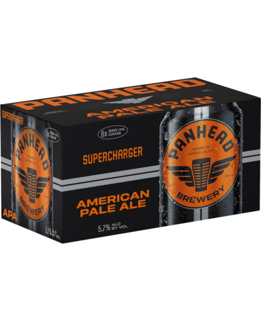 Panhead Supercharger APA 6pk can