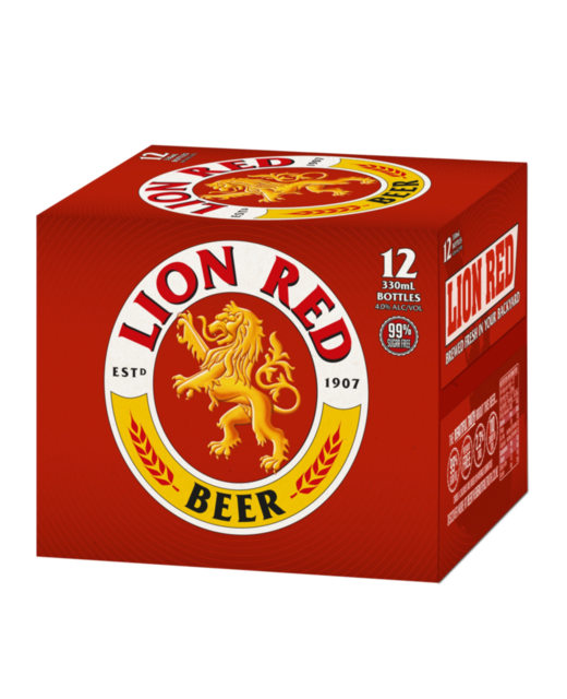Lion Red 330ml 12pk BTL