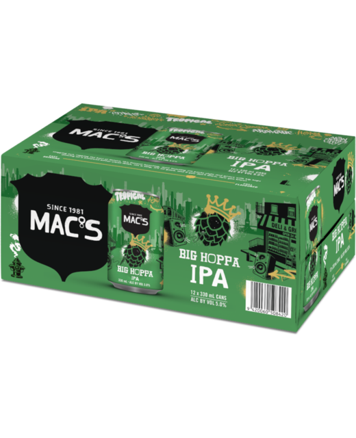 Macs Big Hoppa IPA 12pk