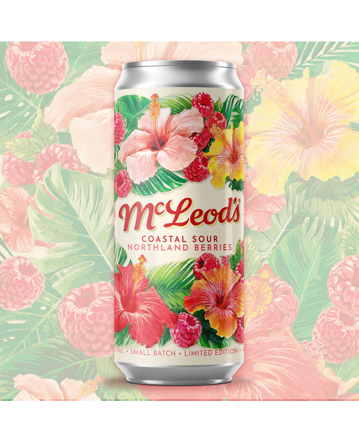 Mcleods Coastal Sour Northland Berries 440ml