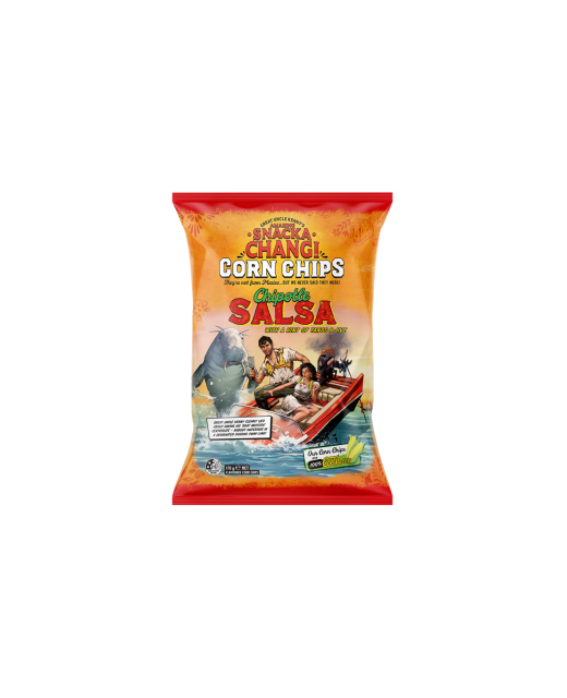 SnackaChangi Corn Chips Chipotle Salsa 170g