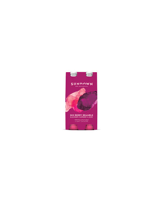 Sundown Gin Berry Bramble 4pk