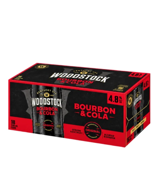 Woodstock 4.8% 330ml 18pk cans