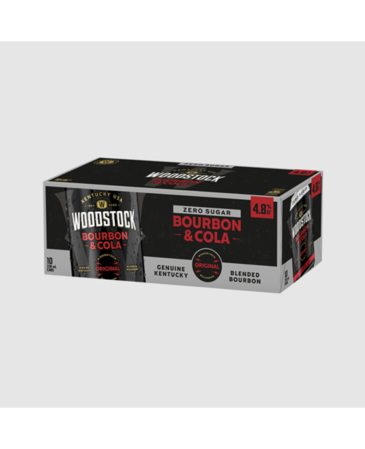 Woodstock 4.8% Zero Sugar 330ml 10pk cans
