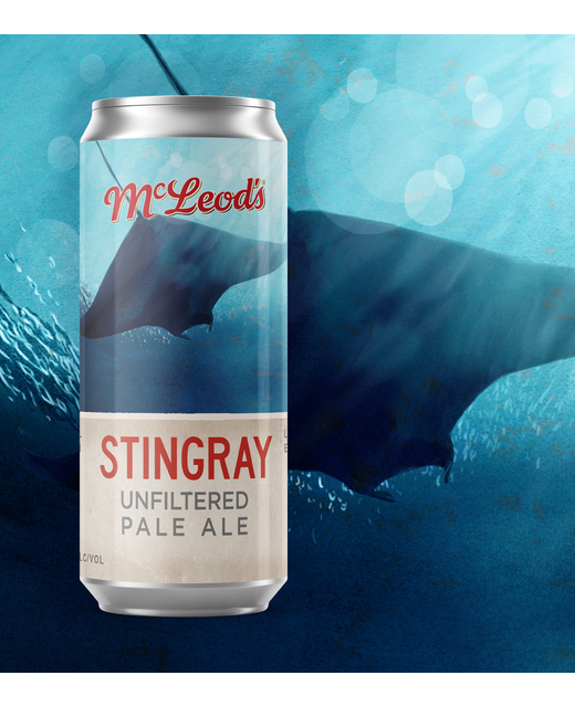 Mcleods Stingray Pale Ale 440ml