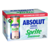 Absolut & Sprite Watermelon Zero Sugar 12pk cans