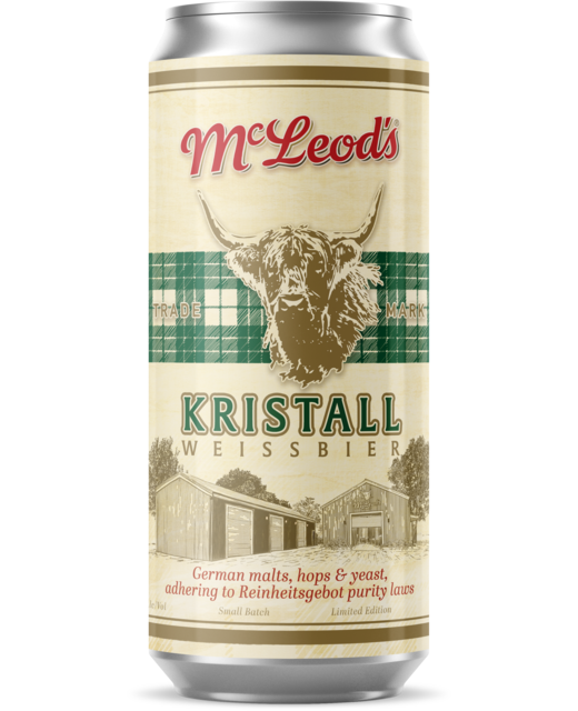 Mcleods Kristall Weissbier 440ml
