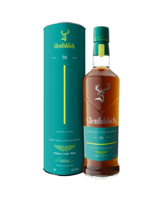 Glenfiddich x Aston Martin F1 Limited Edition Single Malt Scotch Whisky 16yo 700ml