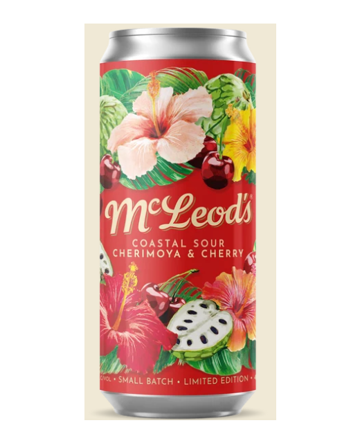 McLeod's Coastal Sour Cherimoya Cherry 440ml