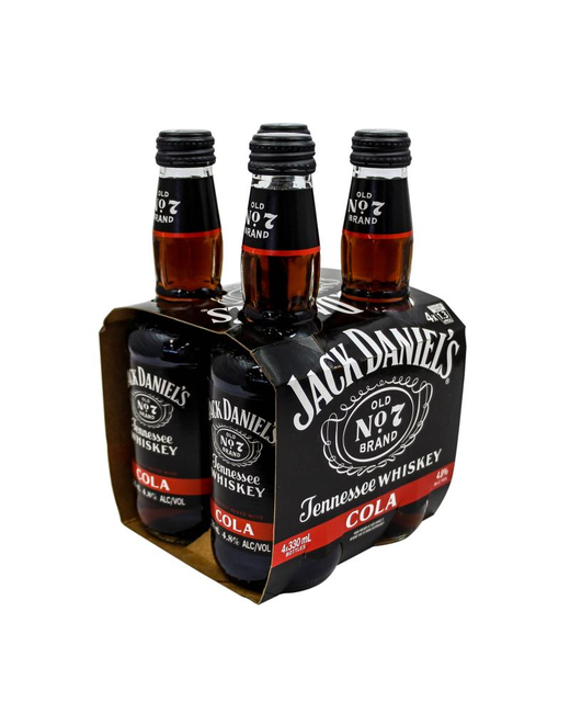 Jack Daniel's 330ml 4pk BTL